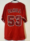 Trevor Cahill Autographed Signed Angels Custom Baseball Jersey - RSA Hologram