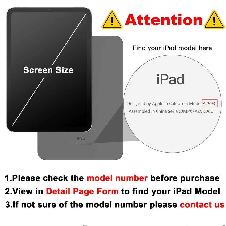 For iPad 9th 8th 7th 6th 5th Generation 10.2"/9.7" Air 4 5 Kids Stand Case Cover - Image 2 of 4