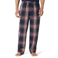 Amazon Essentials Herren Pyjamahose Gerade Passform Taschen Navy Karo XL