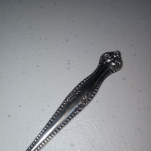 Antike Spät 1800 Sterling Silber Pickle Gabel 925/1000 - Bild 11 von 12