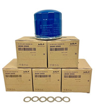 Engine Oil Filter Washer For Hyundai Kia Oem 26300-35505 6-pack