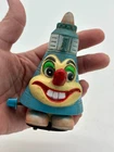 1969 Marx Moon Landing Capsule Wind Up Plastic Rubber Metal Vintage Toy 60s