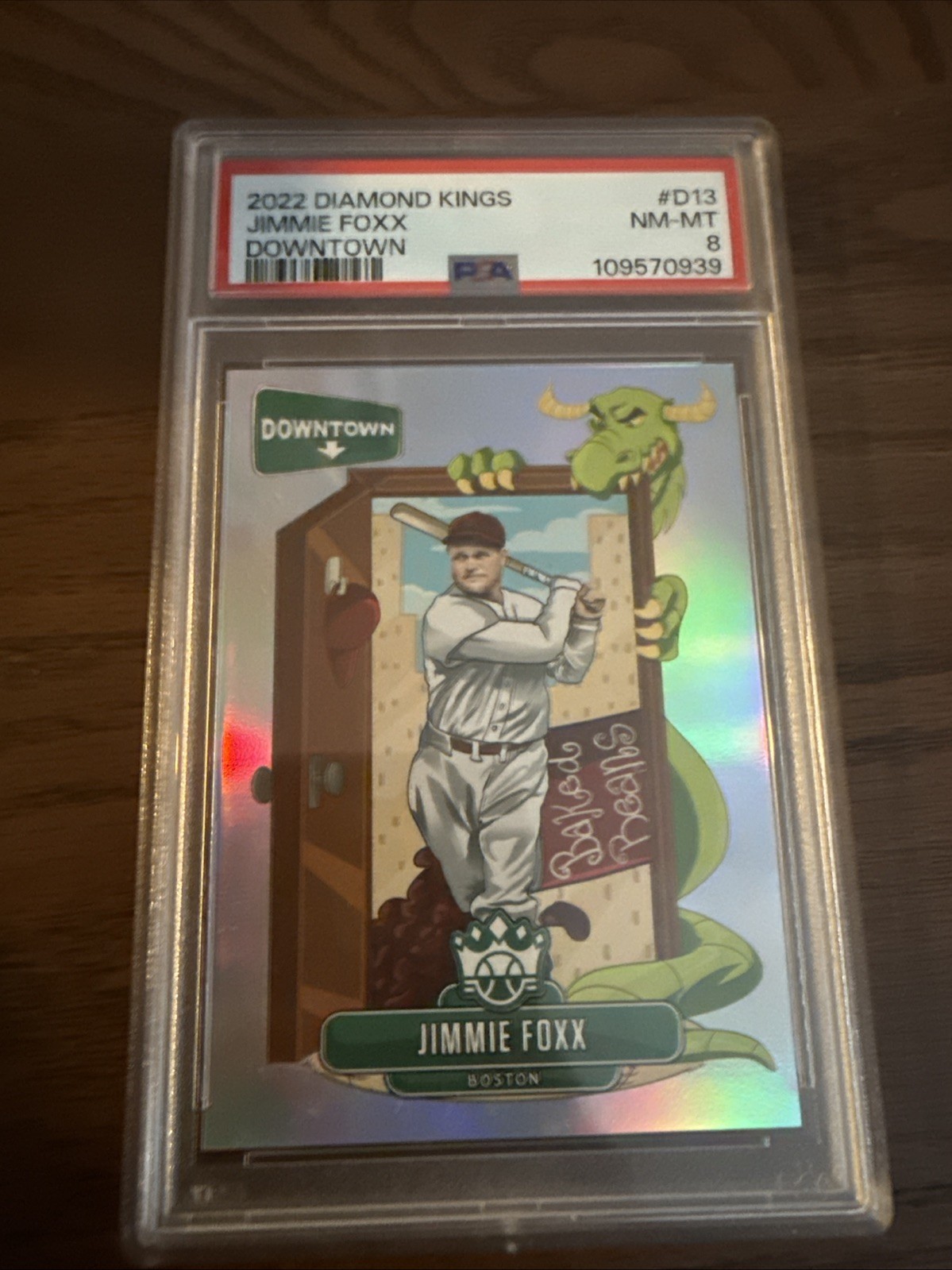 Jimmie Foxx 2022 Panini Diamond Kings Downtown #D13 