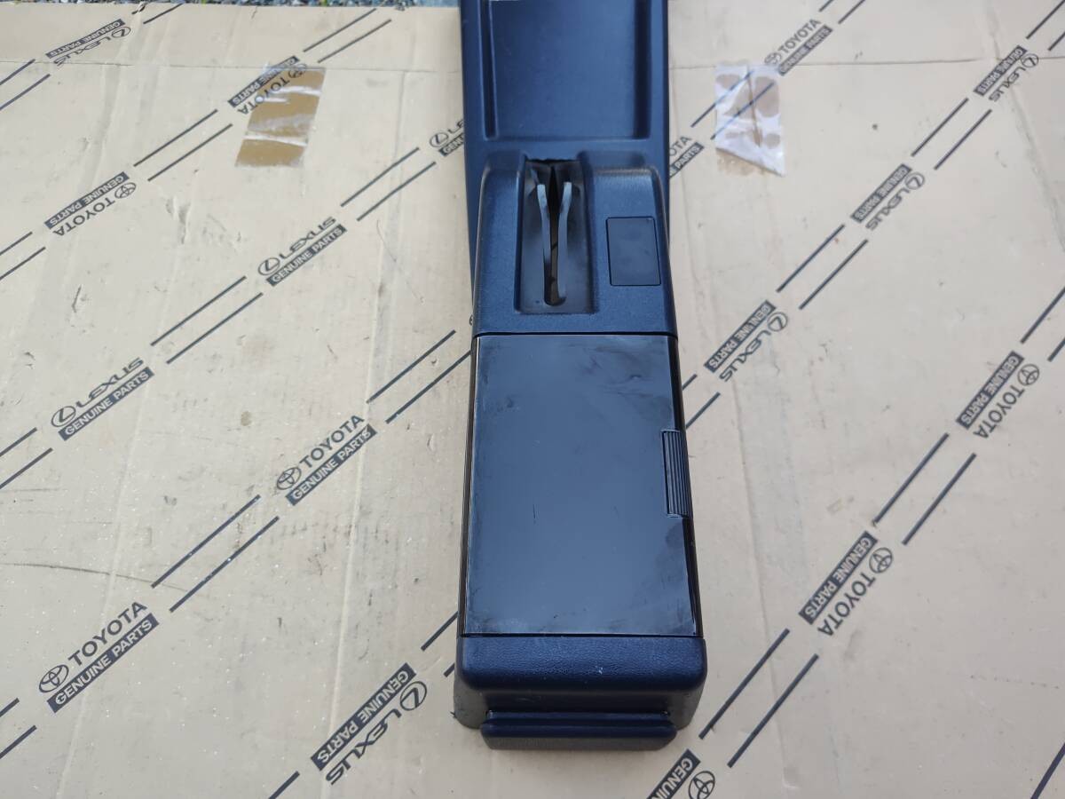 AE86 APEX後期　センターコンソールボックス Toyota AE86 early model GT-APEX Center console Blue interior parts