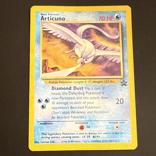 Pokemon WOTC Black Star Promo: Articuno 22