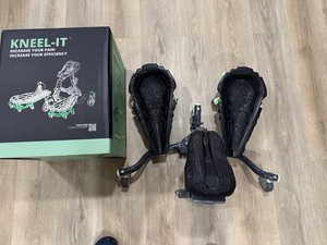 Kneel-it Rolling Knee Pads - Durable Ergonomic Mobile Knee Pads with Seat