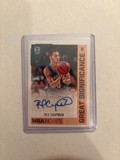 NBA Hoops Great Significance Rex Chapman Auto 