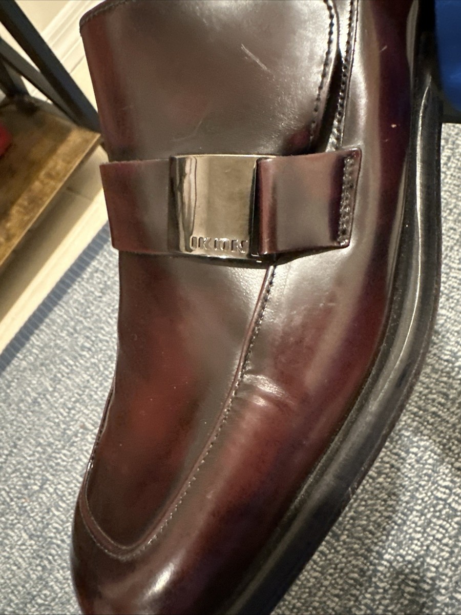 Men’s Ikon  Vero Cuoio Leather Loafers Shoes size 44 View 4