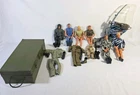 Vintage 90s & 00’s Huge Lot Of 7 12 Inch Action Figures, Accessories & Parts