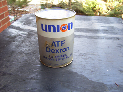 Antique Collectible Union 76 Automatic Transmission Fluid Oil Full Can One QT :
