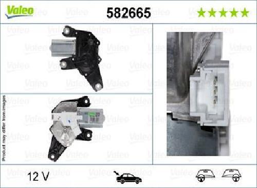 Original Valeo Wischermotor 582665 FüR Dacia Nissan-image