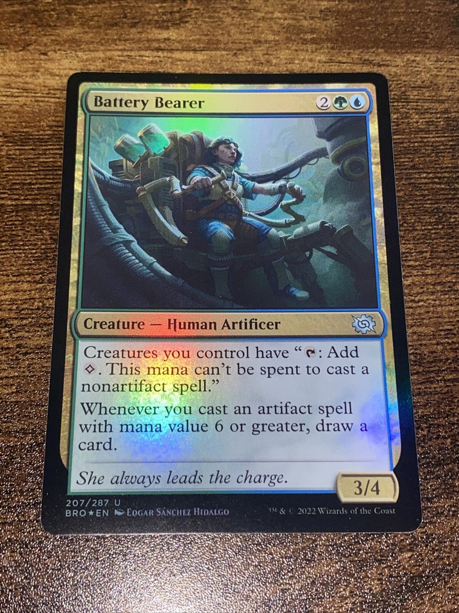 Battery Bearer Foil (207) The Brothers' War MTG Magic The Gathering L2781*