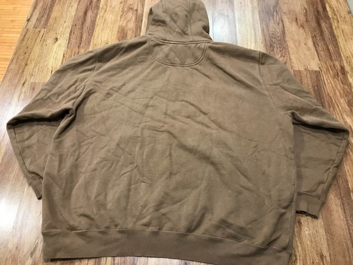 MENS 3XL - Vtg Carhartt K217 Heavyweight Hooded Zip-Mock Sweatshirt | eBay