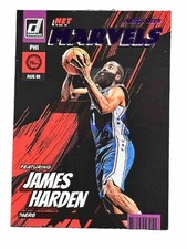 2022-23 Panini Donruss James Harden Net Marvels purple Press Proof - 76ers  L8