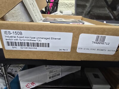 Oring IES-150B Industrial 5 Port Mini Unmanaged Ethernet Switch 100Base(456)