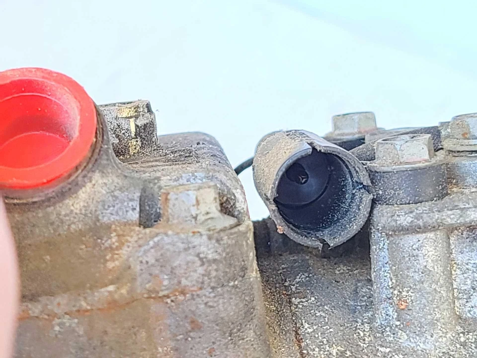 Compressor CA BMW 325i 2001 - 2005 fabricante de equipamento original 64526916232 - Imagem 3 de 4