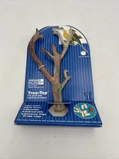 PENN PLAX Bird Life TREE TOP Perch RESIN 1987 - New 8”