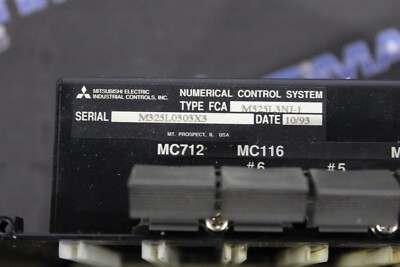 Mitsubishi FCAM325L3NJ-1 CNC Numerical Control System Rack MC021C