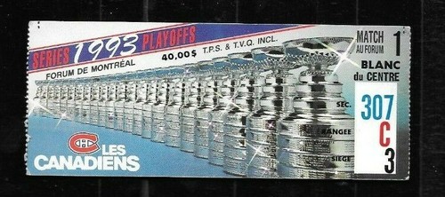 1976 TO 2010-11 MONTREAL CANADIENS TICKET STUB CENTENNIAL NHL HOCKEY SEE LIST - Picture 10 of 431