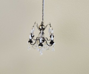 miniature chandelier dollhouse