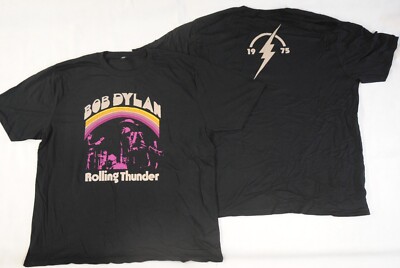 BOB DYLAN ROLLING THUNDER 1975 T-SHIRT NEU OFFIZIELL SELTEN