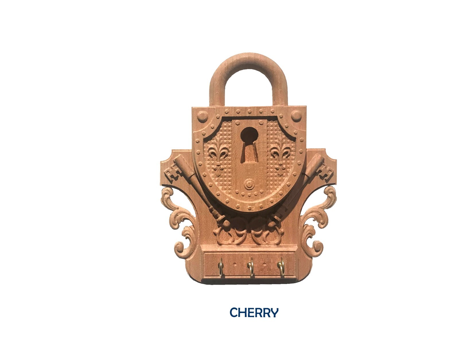 Solid Hardwood Wall Key Holder eBay