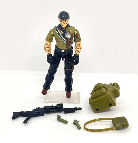 💥RARE 1987 GI JOE TUNNEL RAT 100% Complete NICE paint TIGHT joints💥