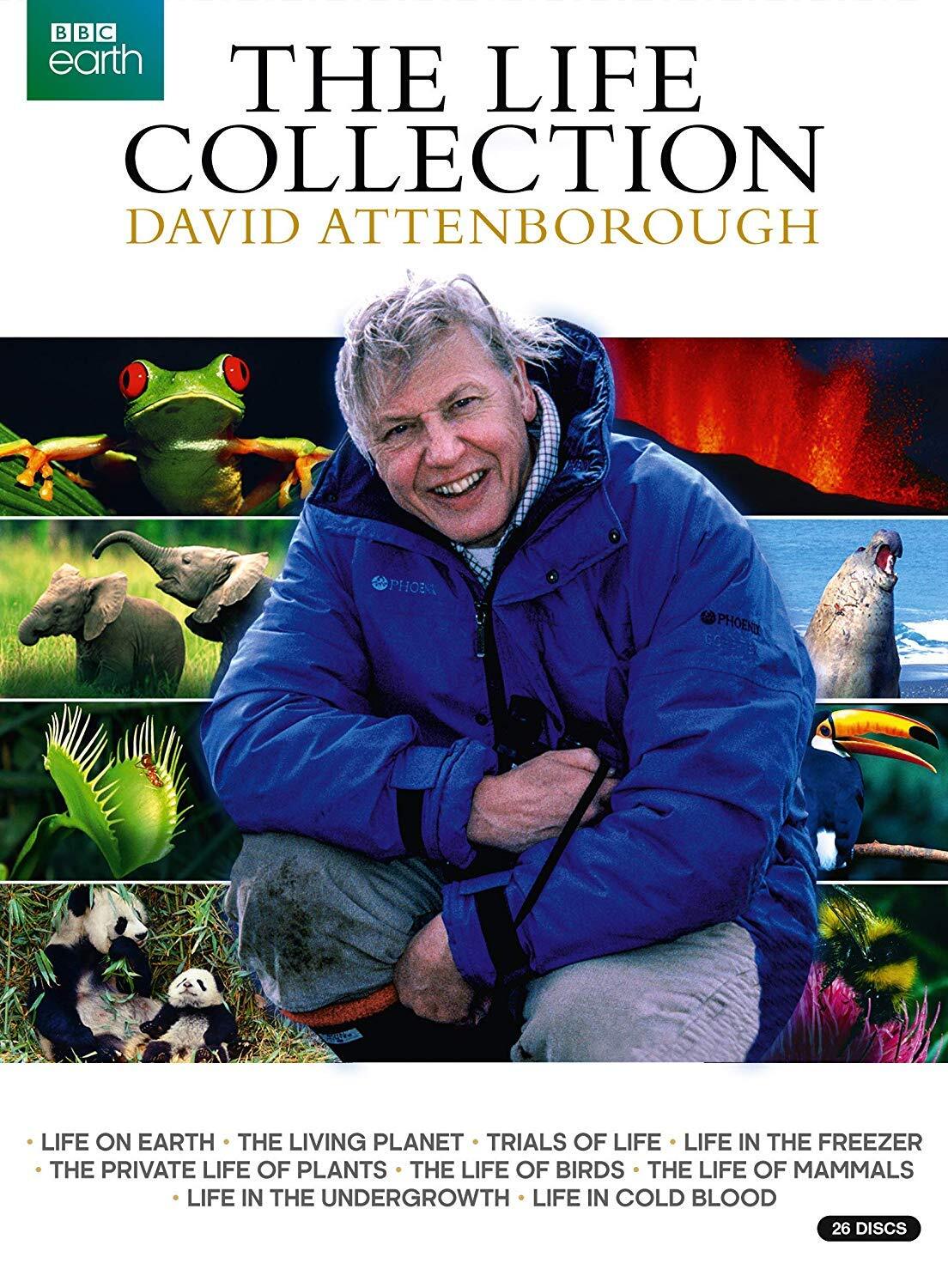 David Attenborough - The Life Collection 2018 (DVD) Sir David Attenborough