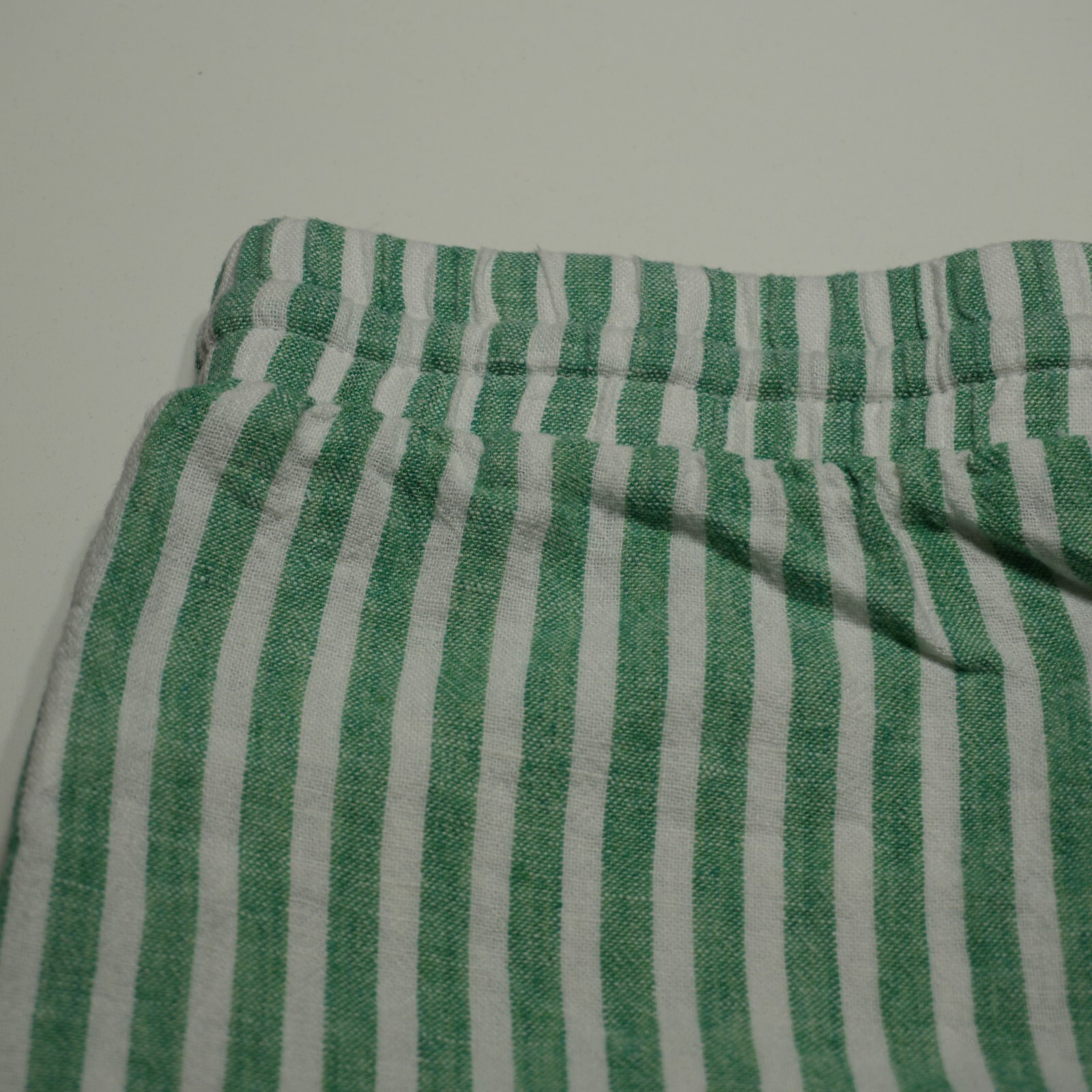 Universal Thread Shorts Small Green Vertical Stri… - image 5