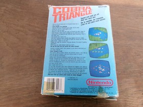 JEU vid&eacute;o Nintendo Nes Cobra Triangle FR PAL + boite + notice