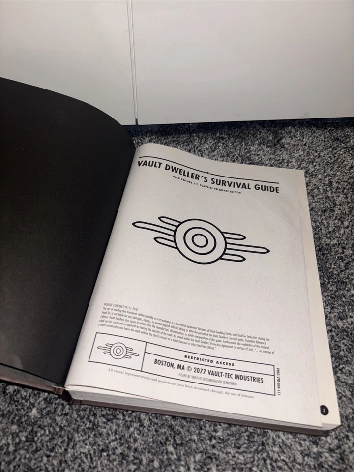 Fallout 4: Vault Dweller's Survival Guide Collector's Edition Hardback - Image 3 of 4