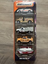 Matchbox MBX Rescue IV 5 Pack Brand New
