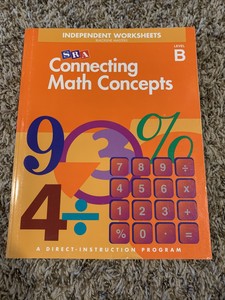 SRA Connecting Math Concepts Independent Worksheets Blackline Masters