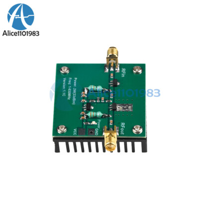 RF Broadband Low Power Amplifier 1-930MHz 2.0W DC12V FM Amateur Radio