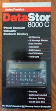 Vintage SelecTronics DataStor 8000c Calculator brand new in original box ANTIQUE