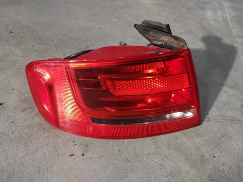 AUDI A4 LEFT TAILLIGHT B8 8K (A4), SEDAN, STANDARD TYPE, 02/08-06/12 08 09 10 11