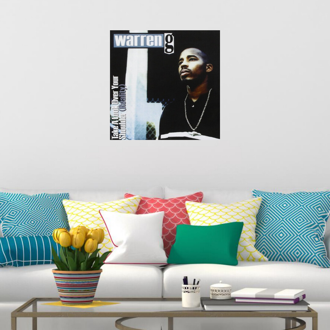 Warren G Vintage Poster ポスター フレーム付き Warren G Vintage Poster ポスター フレーム付き