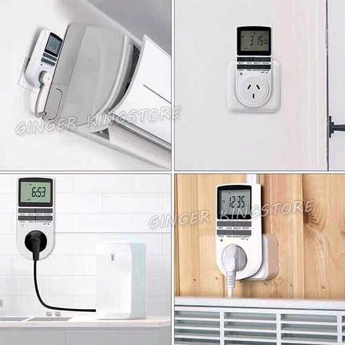 240V Timer Digital Programmable Electric AU Plug Power Socket LCD Timer Switch - Picture 10 of 10