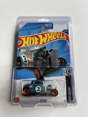 2022 Hot Wheels '32 Ford Gulf Super Treasure Hunt Car Toy NEW STH Mint 🚀 