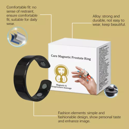 Prostate Soothing Ring Improve Circulation Enhance Male Function Magnetic Ring - Picture 8 of 11