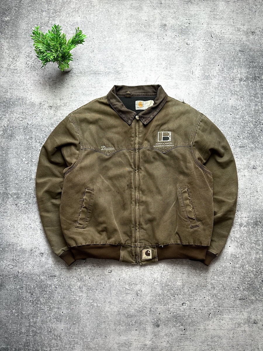 Carhartt Detroit jacket 90s USA製 sanfade Brand New Vintage 90's Carhartt Detroit Blanket Lined Jacket