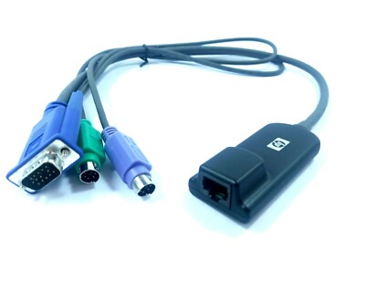 HP 262588-B21 CAT5 PS/2 KVM IP Konsole Interface Adapter Kabel