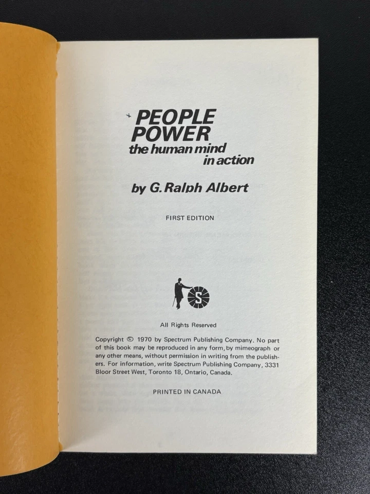 People Power by G. Ralph Albert - Kreskin collection - Image 4 of 4