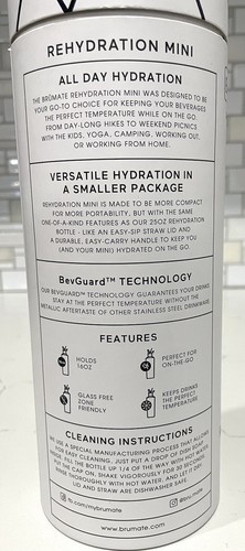 Brumate Rehydration Water Bottle / 16oz / Color: Walnut - Picture 8 of 9