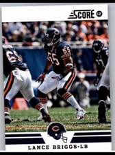 2012 Score #66 Lance Briggs Scorecard