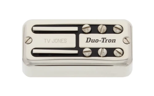 TV Jones Paul Yandell Duo Tron Universal Mount Nickel Bridge Pickup PYB-UVNKL