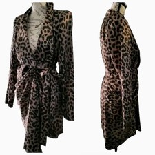 Asos Leopard Print Wrap Dress NEVER FULLY DRESSED Mini Plunge Neck Sexy SZ 4 NEW