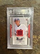 BGS 9/8 2009 UD USA Baseball Box Set - Patch Autographs #USA-113 Manny Machado