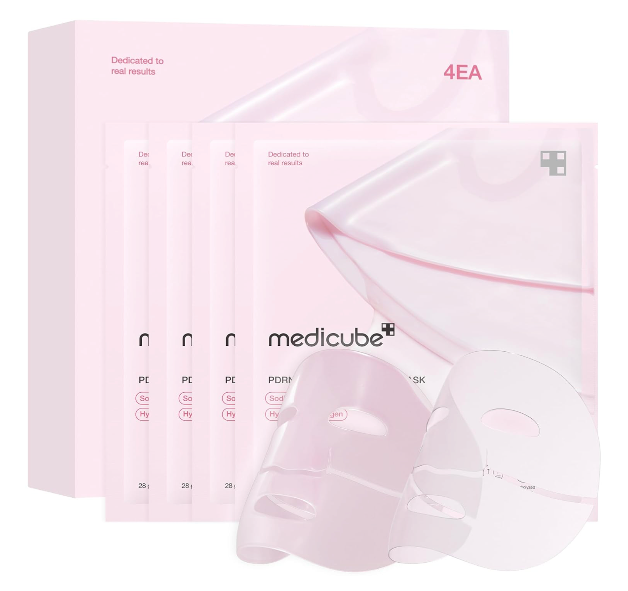 Medicube PDRN Pink Collagen Jelly Overnight Mask 4 Sheets