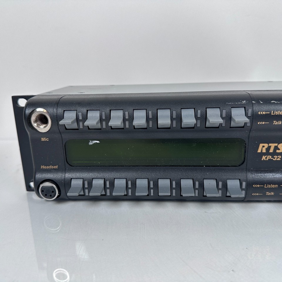 RTS TELEX KP-32 16/32 Position Intercom Keypanel Key Panel | eBay